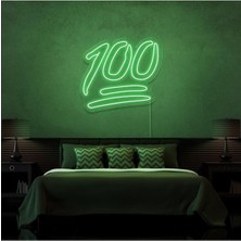 Biz Bu İşin Keyif Kısmındayız 100 Yazılı Neon Tabela