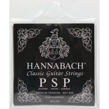 Hannabach 850MT Klasik Gitar Teli (Medium Tension) | Hassas Baslar Yumuşak Çalım