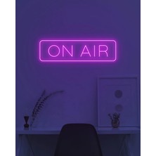 Biz Bu İşin Keyif Kısmındayız On Aır Yazılı Neon Tabela