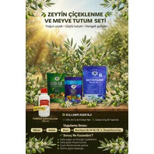 Turkozagro Zeytin Çiçeklenme ve Meyve Tutum Seti Yoğun Çiçek • Güçlü Tutum • Dengeli Gelişim
