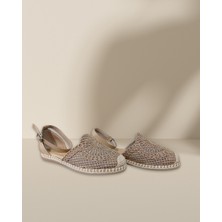 Waykon Termo Taban Örgü Kadın Sandalet (Ortopedik Tabanlık Bulunur)