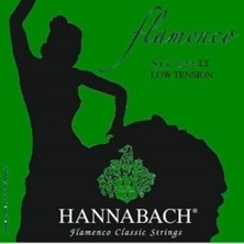Hannabach 8278LT Flamenko Gitar Teli Alt 3'lü Set (Low) | Rahat Çalım Için Düşük Gerilim