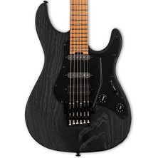 Esp Ltd LSN1000FRMBLKBLAST SN-1000 Fr Black Blast Elektro Gitar | Kumlama Gövde Roasted Maple Sap