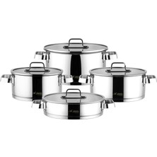 Aryıldız Volga Prestige 8 Parça Tencere Seti