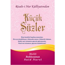 Envar Neşriyat Küçük Sözler Büyük EBAT(16X24)KARTON Kapak-