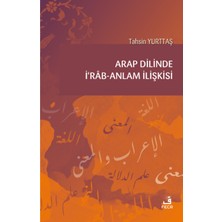 Fecr Yayınları Arap Dilinde I?râb-Anlam Ilişkisi