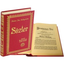 Envar Neşriyat Sözler Orta Boy 13X20 cm Sırtı Deri Cilt-