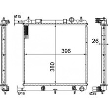 Mahle Xmpdby Radyatör Brazing C3 04/02 207 02/06 1007 04/05 Klimasiz Mek