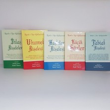 Envar Neşriyat Ihlas-Uhuvvet-Hastalar-Küçük Sözler-Tabiat Risaleleri 5'li Set Orta Boy
