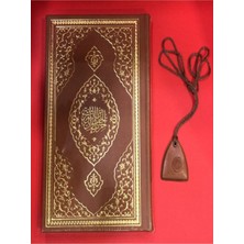 Envar Neşriyat Hizbul Hakaik Büyük Cevşen Çanta Boy Termo Deri Bilgisayar Hatlı Boyun Cevşeni Hediyemiz - Envar