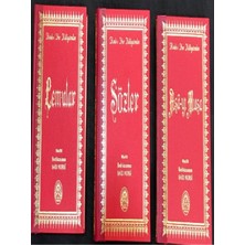 Envar Neşriyat Orta Boy Sözler + Lemalar + Asayı Musa -