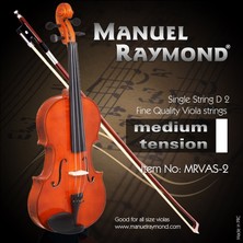 Manuel Raymond Mrvas2 Viyola Teli (2. Tel Re) | Dayanıklı Çekirdek Uzun Ömür