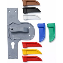 Tuncel Teknik Bariyerli ve Güvenli Kırılmaz Kapi Kolu Gri Ayna