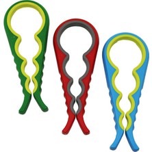 Nuveden 4 Boy Plastik Kavanoz - Şişe Açacak Renkli (4881) NVDN-RSGO34