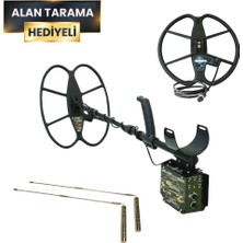 Detech Relıc Strıker Dedektör (18X15 Sef+13'' Ultimate) Lagına Alan Tarama Hediyeli