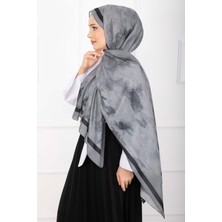 Msc Elegance Desenli Şal Serisi Gri