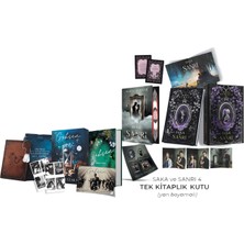 Ephesus Yayınları Gökçen 4 Tek Kitaplık Hediyeli Kutulu Set Ciltli ve Saka ve Sanrı 4 Kutulu Yan Boyalı