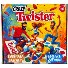 Çılgın Twister Eğlenceli Kutu Oyunu