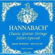 Hannabach 815HT Klasik Gitar Teli (High Tension) | Profesyonel Kayıt ve Sahne Teli