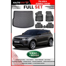 Land Rover Evoque 2011 Model 4d Bagaj ve Pro Serisi Havuzlu Paspas Takımı