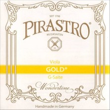 Pirastro 225021 Gold Viyola Teli | Geleneksel Bağırsak Teli Hissi