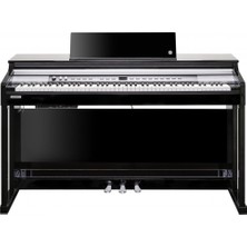 Kurzweil Cupp1-Bp Dijital Piyano (Siyah Lake) | Parlak Siyah Kaplama Lüks Görünüm