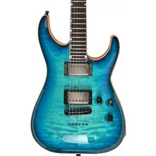 Esp Ltd EUSHOR2QMEB43E2 Esp Usa Horizon Iı Quilted Maple Aqua Marine | Amerikan Yapımı Okyanus Mavisi