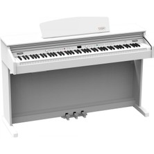 Artesia DP-10E-WH Beyaz Dijital Piyano | Zarif Beyaz Kaplama Gerçekçi Tuşe Hissi