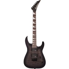 Jackson 2918809585 Js Dinky Arch Top JS32Q Dka Ht Elektro Gitar (Transparent Black Burst) | Sabit Köprü (Hardtail) Kapitone Üst Kapak ve Siyah Burst