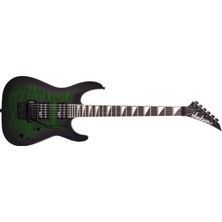 Jackson 2918804587 Js Series Dinky Arch Top JS32Q Dka Elektro Gitar (Transparent Green Burst) | Amaranth Klavye, Kapitone Akçaağaç Üst ve Floyd Rose Tremolo