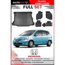 Honda Jazz 2004 Model 4d Bagaj ve Pro Serisi Havuzlu Paspas Takımı