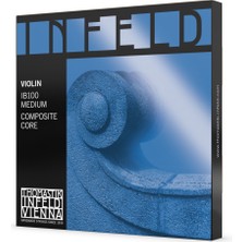 Thomastik Ib 100 Infield Blue Keman Teli | Sentetik Çekirdek Modern ve Parlak Ses