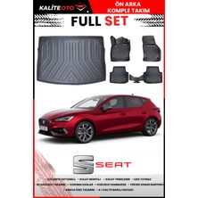 Seat Leon E-Hybrid 2024 Model 4d Bagaj ve Pro Serisi Havuzlu Paspas Takımı