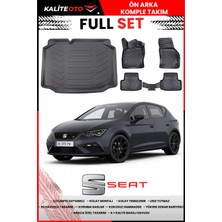 Seat Leon 2016 Model 4d Bagaj ve Pro Serisi Havuzlu Paspas Takımı