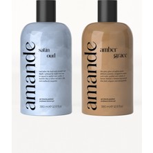 Amande Satin Oud ve Amber Grace Parfümlü Duş Jeli 2X380ML