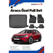 Volkswagen Taigo 2021-2022-2023-2024-2025 Model Yumuşak Paspas+Üst Bagaj Havuzu Seti