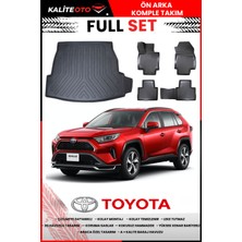 Toyota Rav 4 2019 Model Bagaj ve Pro Serisi Havuzlu Paspas Takımı