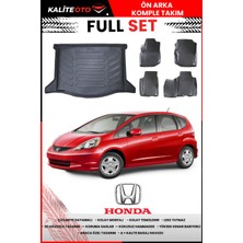 Honda Jazz 2012 Model 4d Bagaj ve Pro Serisi Havuzlu Paspas Takımı