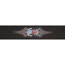 Planet Waves 64P01 6.4 cm Geniş Dokuma Gitar Askısı - Live Free (Orta/profesyonel Seviye) | Ekstra Geniş Omuz Desteği, Şık Grafik Tasarım ve Güçlendirilmiş Bağlantı Uçları