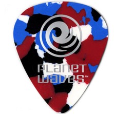 Planet Waves 1cmc2-25 Selüloit Pena Light Karışık Renk (25'li Paket) | Renkli Paket - Klasik His - Standart Boy