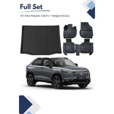 Honda Hr-V 2023-2024-2025 Model Tam Uyumlu Paspas+Bagaj Havuzu Seti