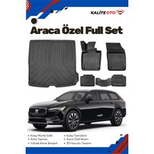 Volvo V90 2024 Model Yumuşak Paspas+Bagaj Havuzu Seti