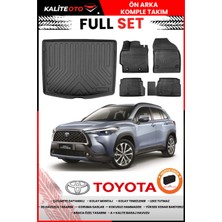 Toyota Corolla Cross 2024 Model Bagaj Havuzu+Paspas Takımı Full Set+Hediyeli