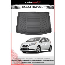 Nissan Note 2014 Sonrası 4d Bagaj Havuzu Araca Özel Birebir Uyumlu Kokusuz