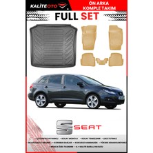 Seat Ibiza Station Vagon 2010 Model 4d Bagaj ve Pro Serisi Havuzlu Bej Paspas Takımı