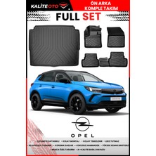 Opel Grandland x 2019 Model 4d Alt Bagaj ve Pro Serisi Havuzlu Paspas Takımı