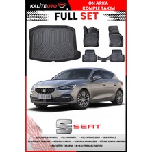 Seat Leon 2020 Sonrası 4d Bagaj ve Pro Serisi Havuzlu Paspas Takımı