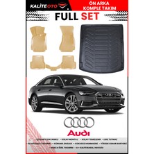Audi A6 C7 2015 Model 4d Bagaj ve Pro Serisi Havuzlu Bej Paspas Takımı