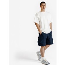Decathlon Erkek Şortu - Lacivert - Seersucker