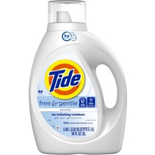 Tide Free & Gentle Unscented Kokusuz Sıvı Çamaşır Deterjan 2.4 Lt.